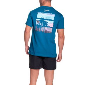 Camiseta-hombre-azul|ropa-y-accesorios-para-nadar|Speedo|Colombia