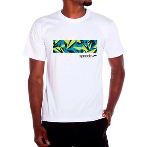 Camiseta-hombre-blanco|ropa-y-accesorios-para-nadar|Speedo|Colombia