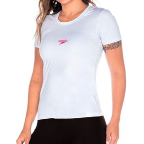 Camiseta-mujer-blanco|ropa-y-accesorios-para-nadar|Speedo|Colombia