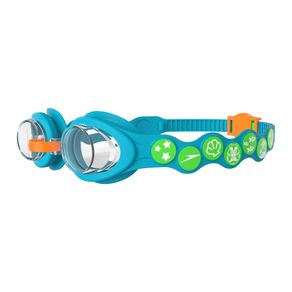 Speedo Blue - Gafas de natación para niños, color azul/verde, 2-6 años