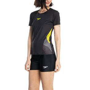camiseta-mujer-Negro|ropa-y-accesorios-para-nadar|Speedo-Colombia