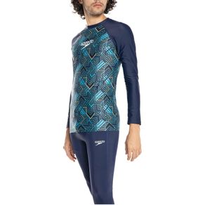 Camiseta-sunshine-hombre-Azul|ropa-y-accesorios-para-nadar|Speedo-Colombia