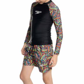 Camiseta-sunshine-hombre-Negro|ropa-y-accesorios-para-nadar|Speedo-Colombia