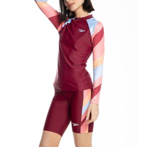 Camiseta-sunshine-mujer-Vinotinto|ropa-y-accesorios-para-nadar|Speedo-Colombia
