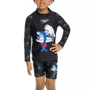 Camiseta-sunshine-hombre-Negro|ropa-y-accesorios-para-nadar|Speedo-Colombia