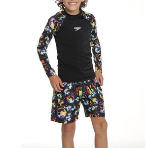 Camiseta-sunshine-hombre-Negro-|ropa-y-accesorios-para-nadar|Speedo-Colombia