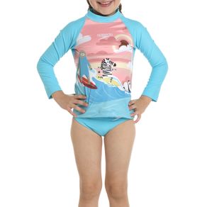 Camiseta-sunshine-mujer-Azul-Claro-|ropa-y-accesorios-para-nadar|Speedo-Colombia