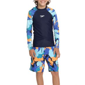 camiseta-sunshine-ninos-Azul-|ropa-y-accesorios-para-nadar|Speedo-Colombia