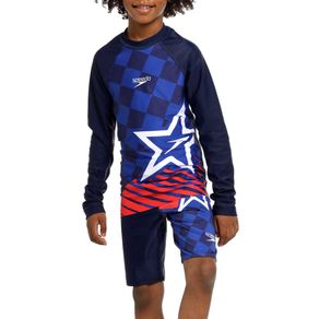 camiseta-proteccion-solar-ninos-azul|ropa-y-accesorios-para-nadar|Speedo|Colombia