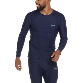 Camiseta-proteccion-solar-hombre-Azul|ropa-y-accesorios-para-nadar|Speedo|Colombia