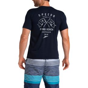 Camiseta-Algodon-Hombre-Azul|ropa-y-accesorios-para-nadar|Speedo|Colombia