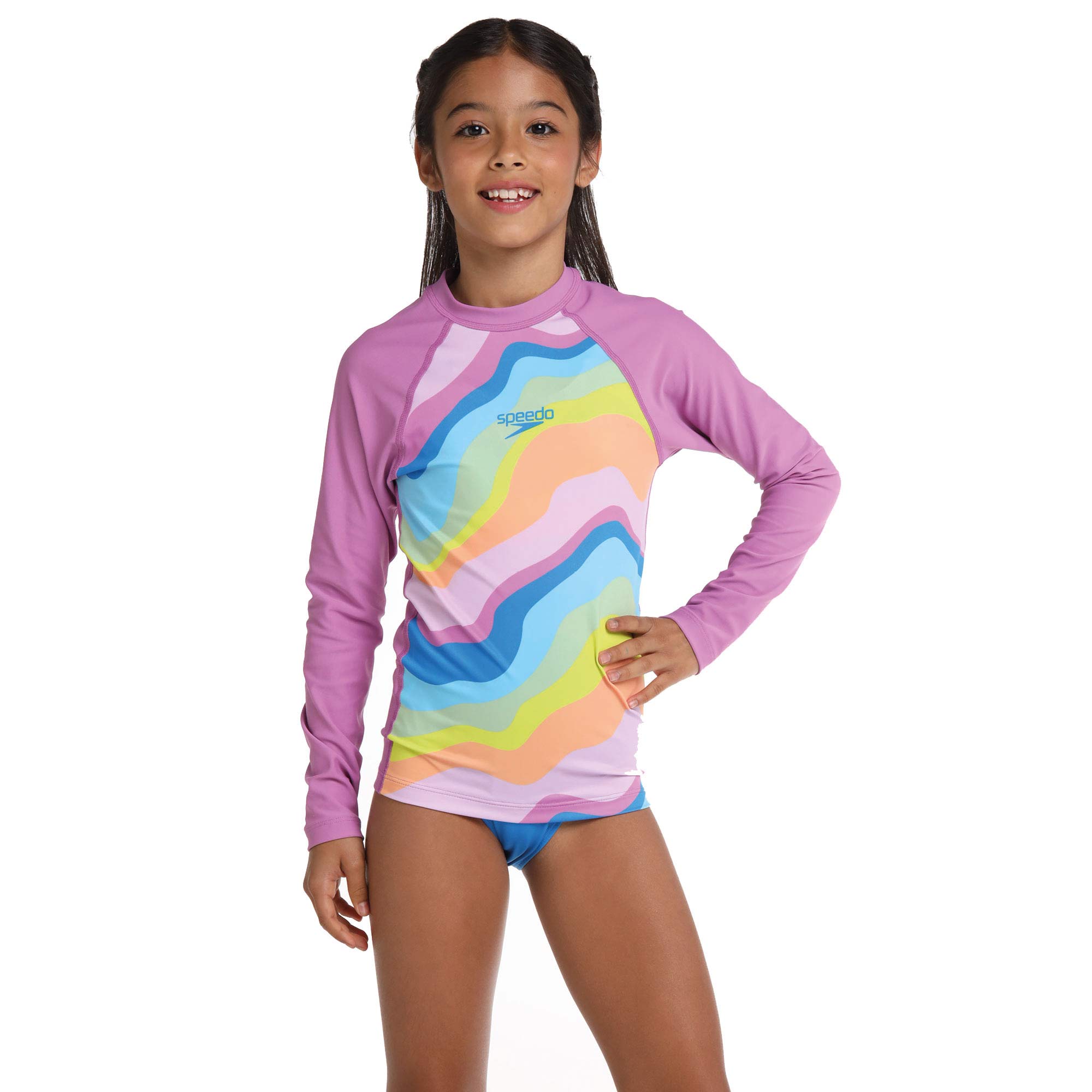 Camiseta-sunshine-Femenino-Multicolor|ropa-y-accesorios-para-nadar|Speedo|Colombia